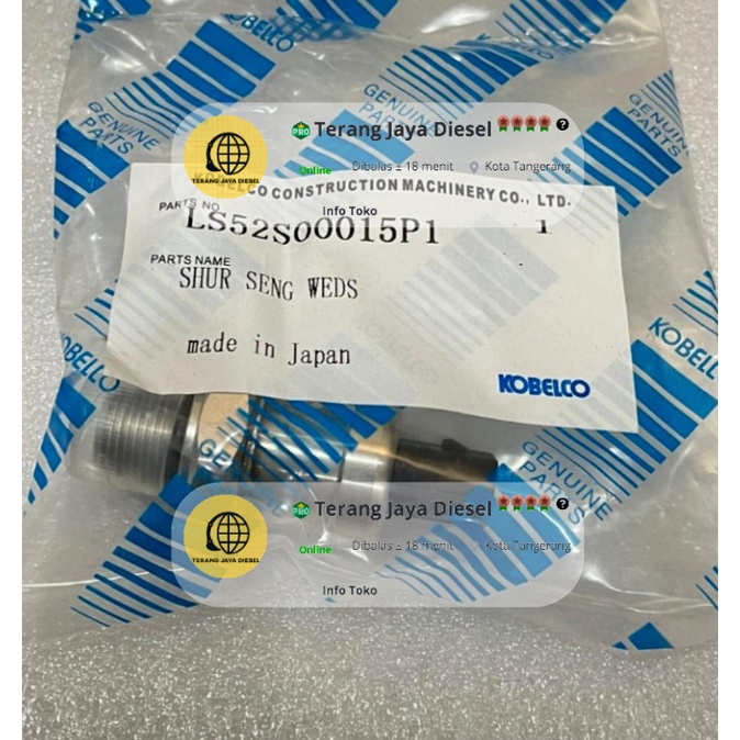 Sensor High Pressure SK200-8 SK210-8 Press LS52S00015P1 KOBELCO