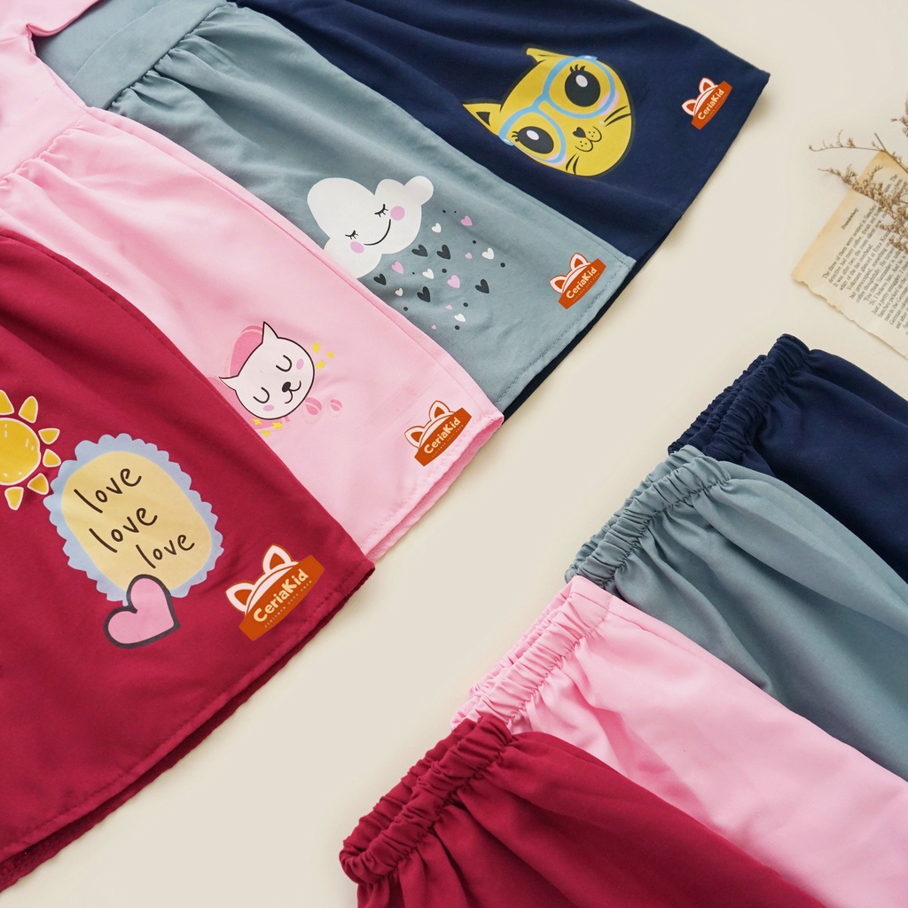 [Ceriakid] Baju Anak Perempuan Setelan Hikaru 1 - 9 tahun