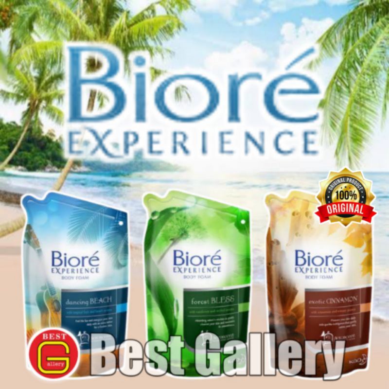 Jual Biore Experience Body Foam All Varian Ml Sabun Cair Biore