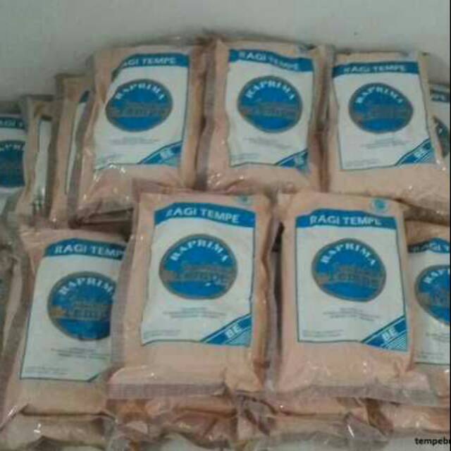 

Ragi tempe merk raprima 500 gram