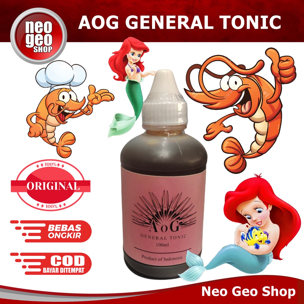 AOG GENERAL TONIC OBAT GROOMING IKAN CUPANG HIAS