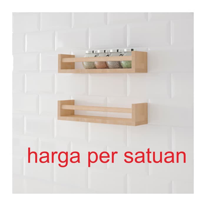 Mega_1688 Rak Dinding Hiasan Dekorasi Dapur Serbaguna Bumbu Kitchen MG634