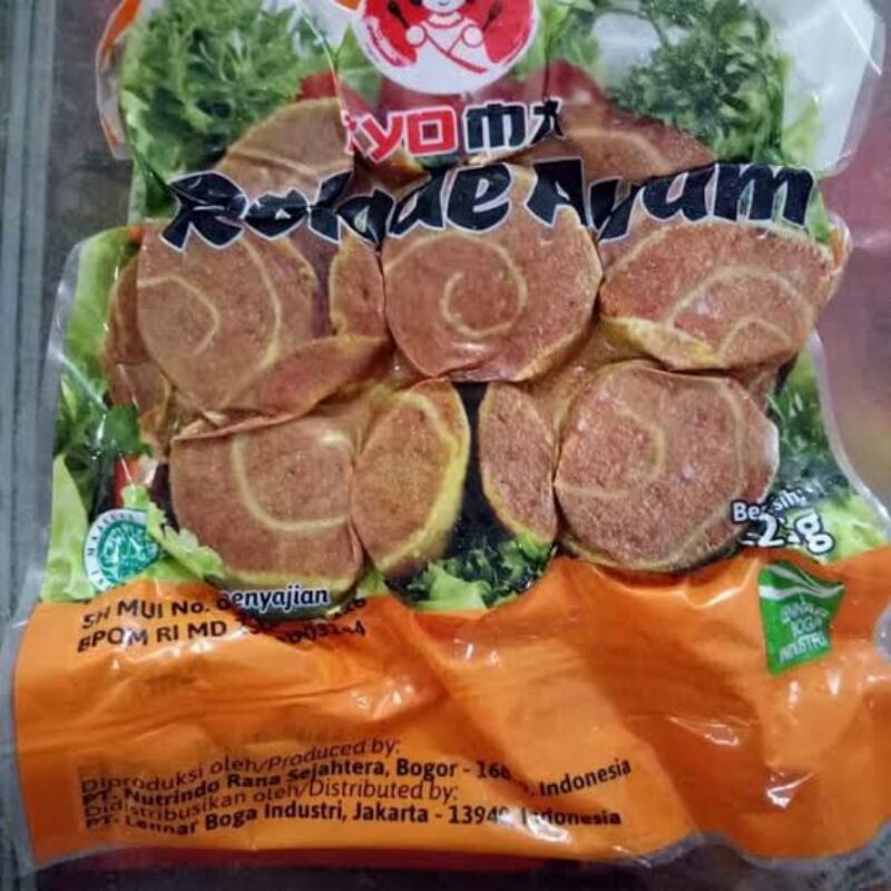 

Ayoma Rolade Ayam 18s 450gr