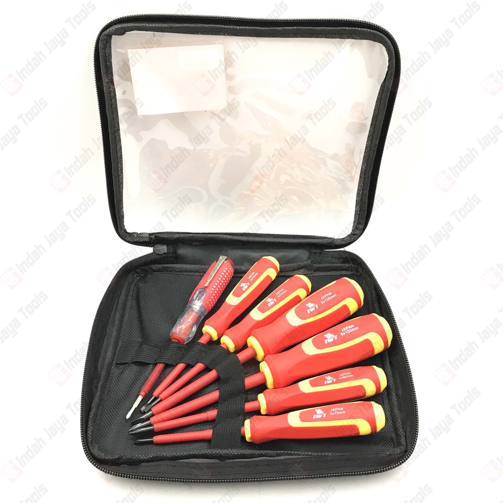 IWT Obeng Listrik Set 7 Pcs - Insulated Screwdriver Set