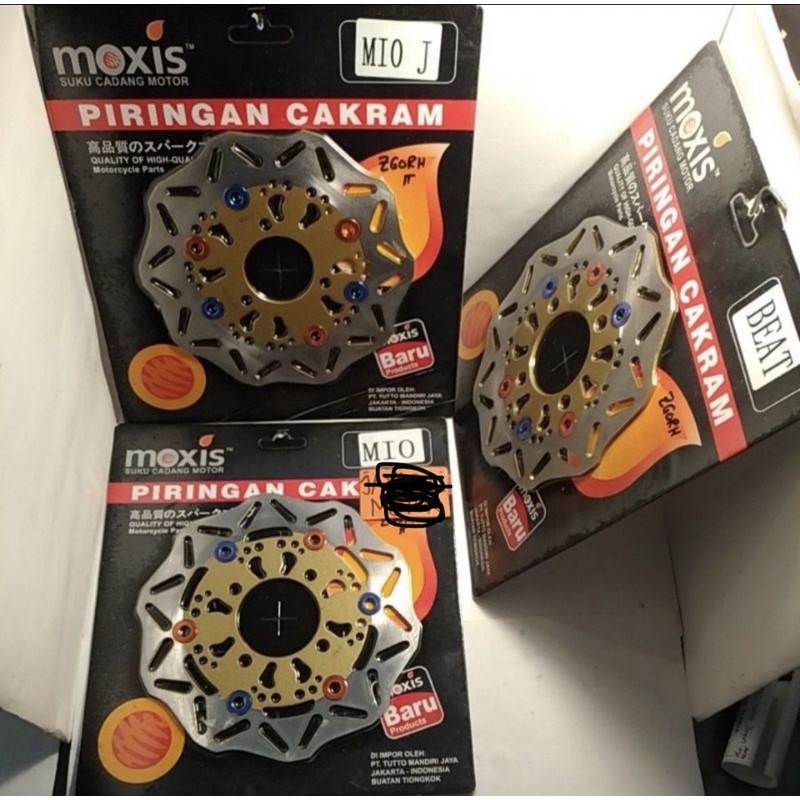 piringan disk cakram depan ukuran standar model variasi IMPORT semua motor matic mio beat mio j