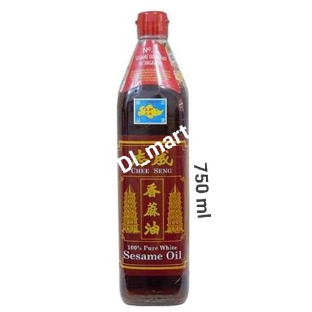 Minyak Wijen Chee Seng / Minyak Wijen Pagoda Chee Seng 750 ml Sesame Oil /Minyak Wijen Pagoda 750 ml