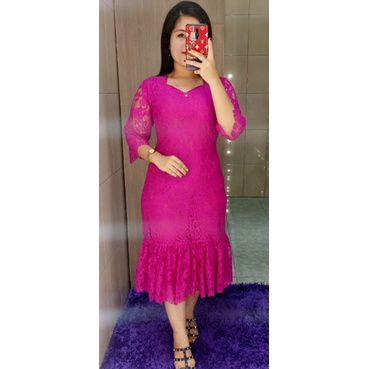 dress duyung brokat ❤️