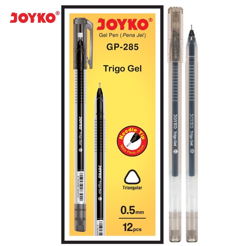 Gel Pen Joyko GP-285 Trigo Gel (12pcs)