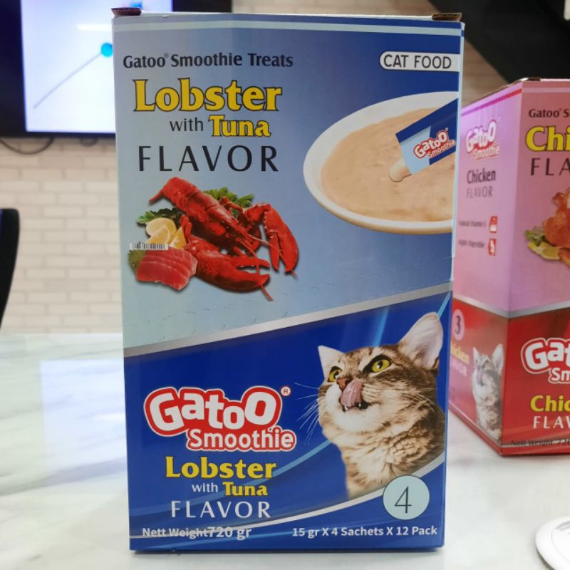 GATOO CAT CREAMY TREATS MAKANAN KUCING