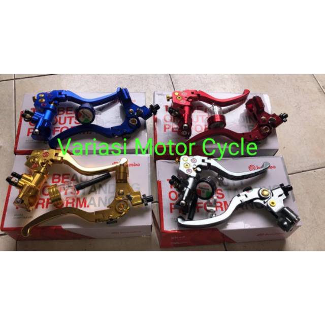 master rem tabung brembo set kiri kanan full cnc
