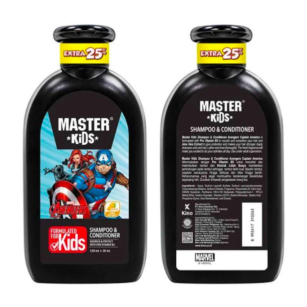 MASTER KIDS SHAMPOO &amp; CONDITIONER 150ML