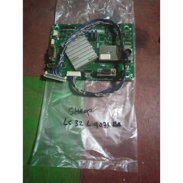 mesin tv sharp lc32l4071 bb