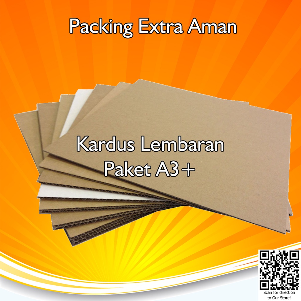 Aneka Packing Ekstra Aman Varian Kardus / Bubble Wrap / Plastik Wrap / Selongsong / Paper Tube / Box Khusus Order Tambahan Wajib disertai Order Produk Kertas / Sticker A4 / F4 / A3 /A3+ /Roll Dll