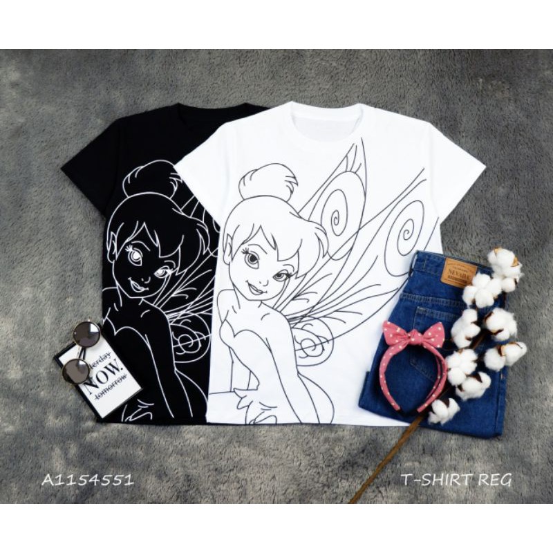 kaos dewasa Tinkerbell LD 90