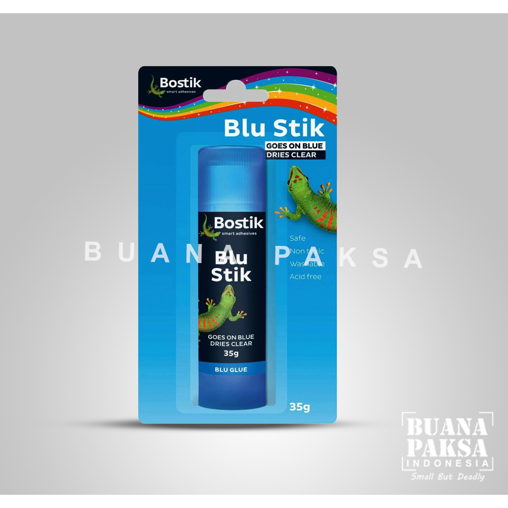 

Bostik Blu Stiks lem stik warna biru isi 1