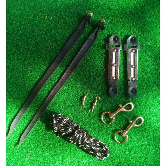 Angklet elang & burung hantu Motif 3LAPIS che dm/lm/wbse /bubo/elang jawa