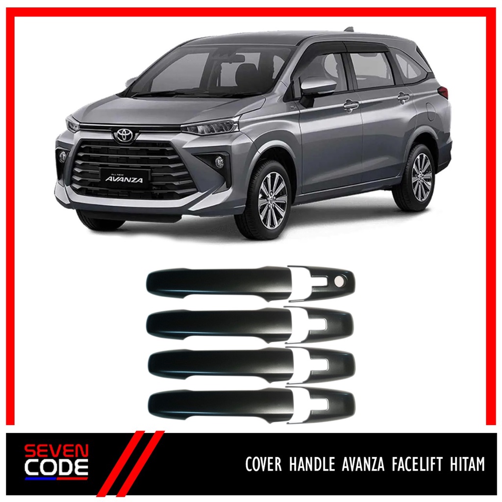 DOOR HANDLE AVANZA XENIA 2022 COVER HANDLE AVANZA XENIA 2022 HITAM