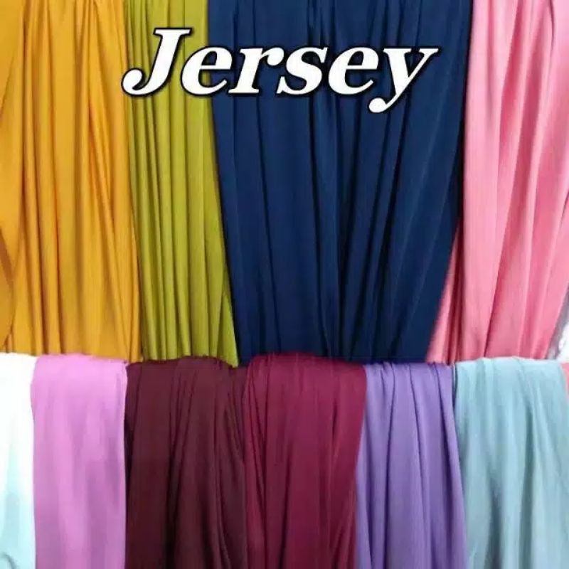 kain jersey polos kiloan