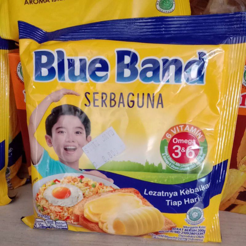 

margarin serbaguna MEREK BLUE BAND 200gr