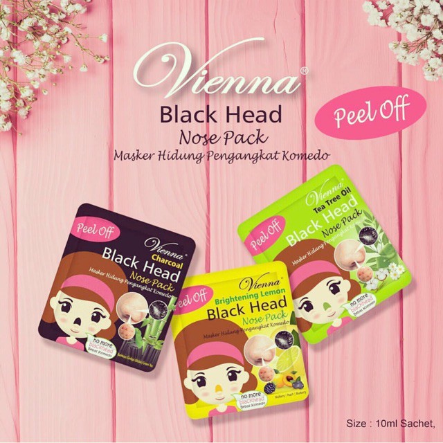 VIENNA Black Head/Masker Komedo 10ml