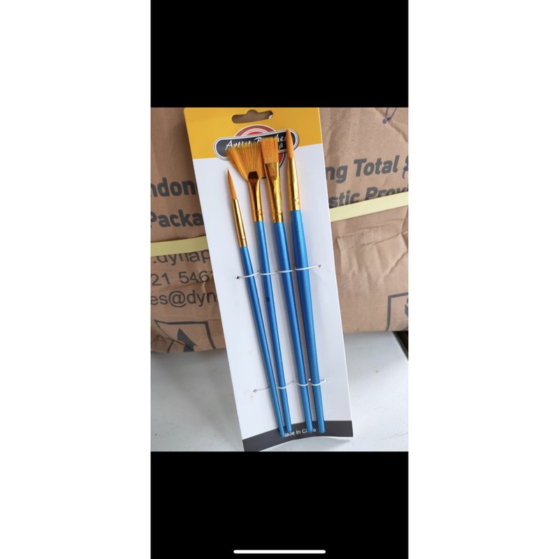 

Kuas set isi 4 vtec baru agustus gagang biru