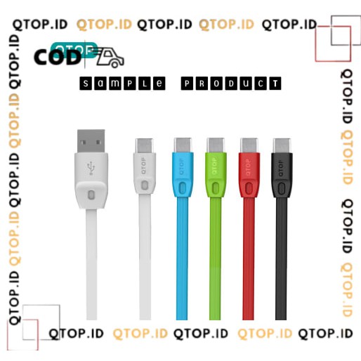 Kabel Data  Type C QTOP QCM100 [qtop.id]