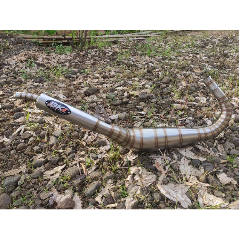 KNALPOT KOLONG COBRA SUPER PRO91 RX K RX KING RX S ORIGINAL BKJ STAINLES FULLSPEK