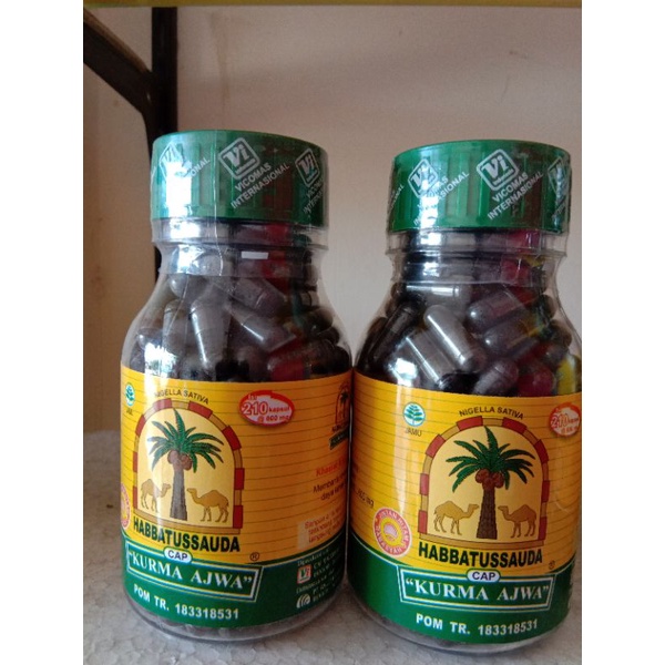 Habbatusaudah cap Kurma Ajwa
