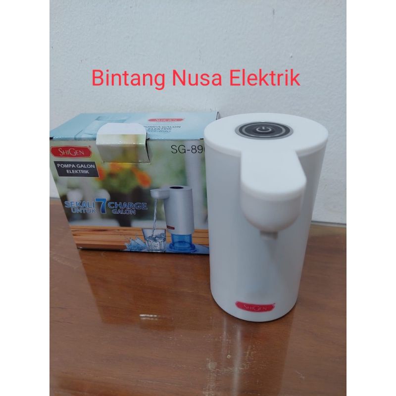 Shigen SG-890 Pompa Galon Elektrik/ Pompa Aqua Elektrik/ Penyedot Galon Elektrik/ Penyedot Air Elektrik