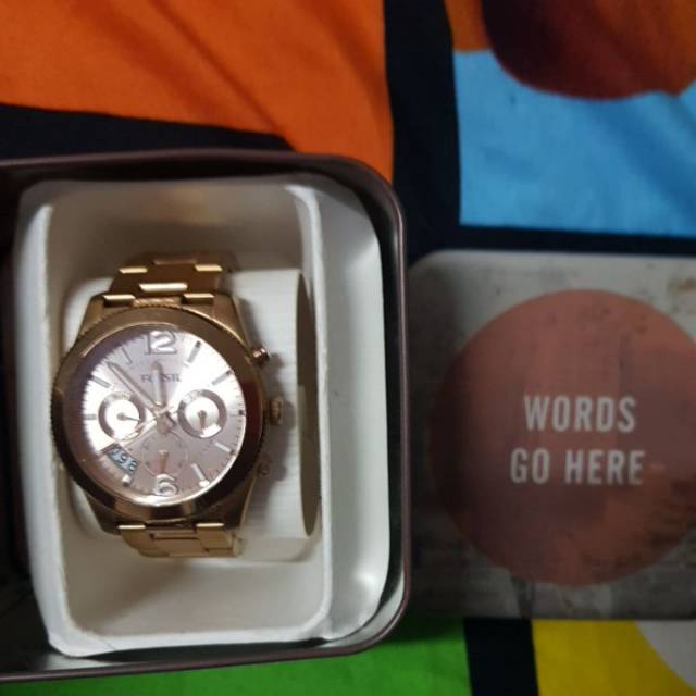 Jam Fossil ES3885 Rose Gold