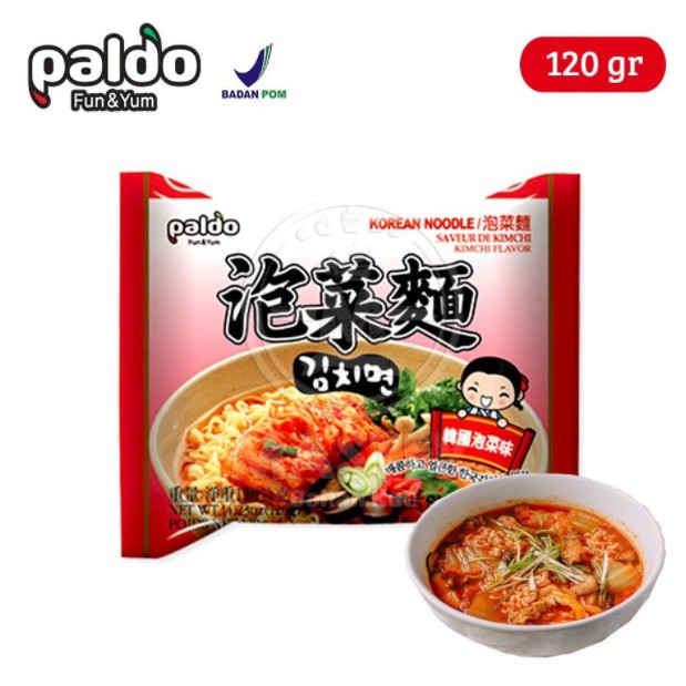 

PALDO KIMCHI RAMYUN / MIE KIMCHI / RAMEN / MIE INSTAN / MIE KOREA / INSTANT NOODLE / KOREAN NOODLE