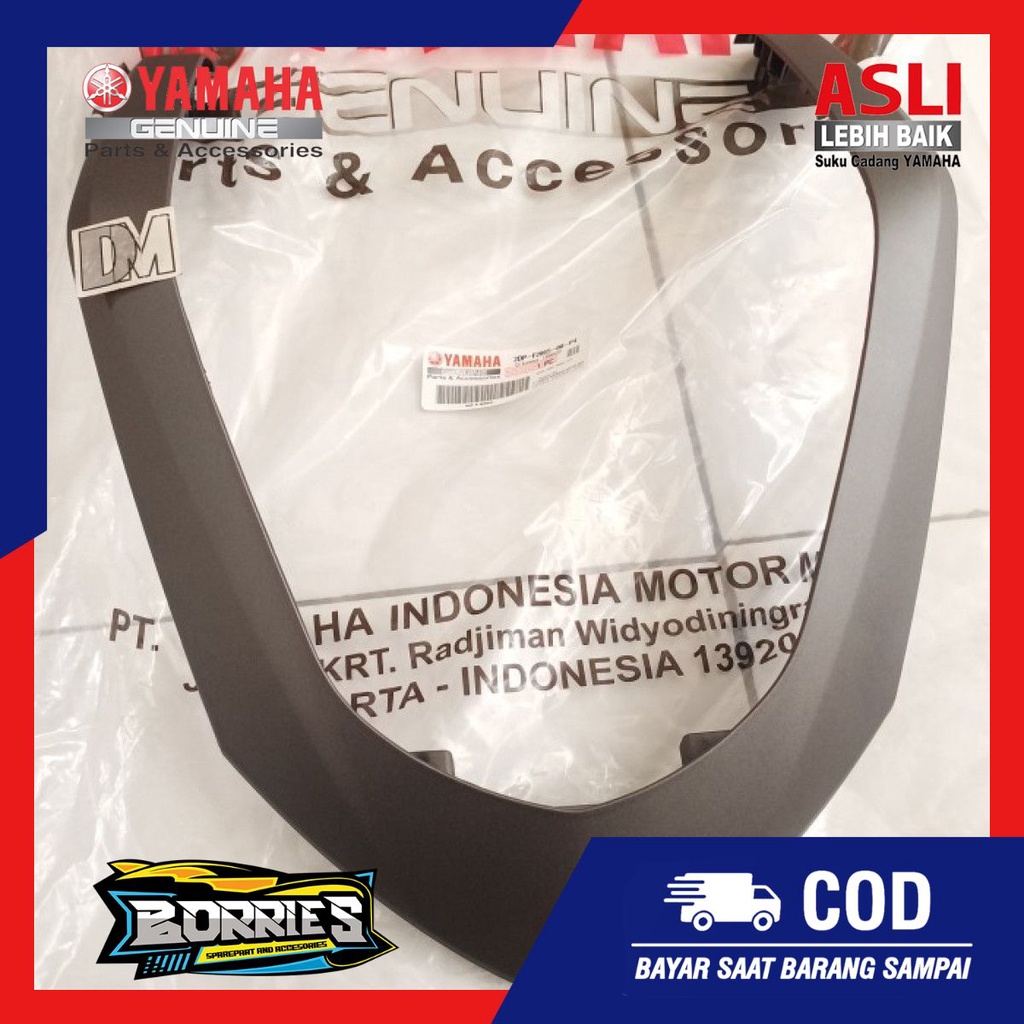 cover front list dasi depan Nmax N max abu gray doff 2DP-F2865-00-P4