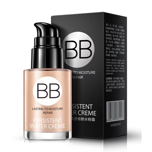 [ISTY] BIOAQUA BB Cream Persistent Water Creme Bedak Cair Foundation Wajah