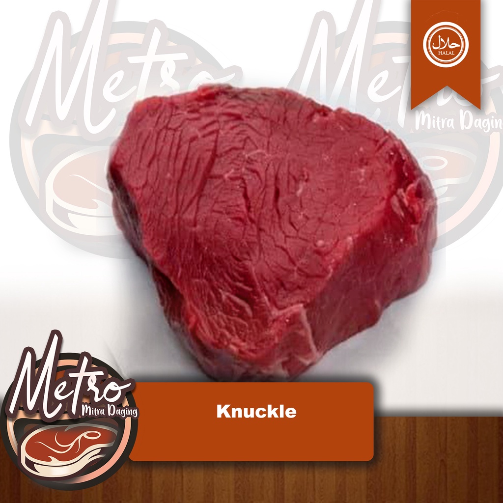 

Gandik / Silverside AUS Premium Beef Kemasan 1kg Halal