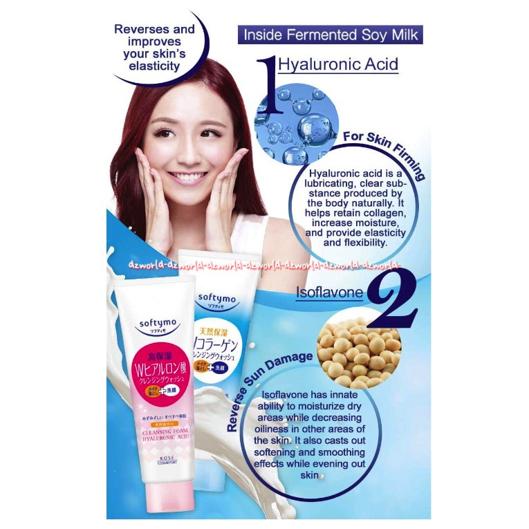 Softymo Washing Foam White 150ml Scrub in Kose Sabun Pembersih Wajah Skrub Softy Mo