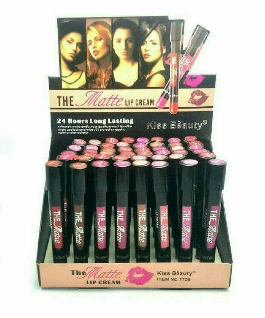 LIP CREAM THE MAATE KISSBEAUTY SERI A &amp; B