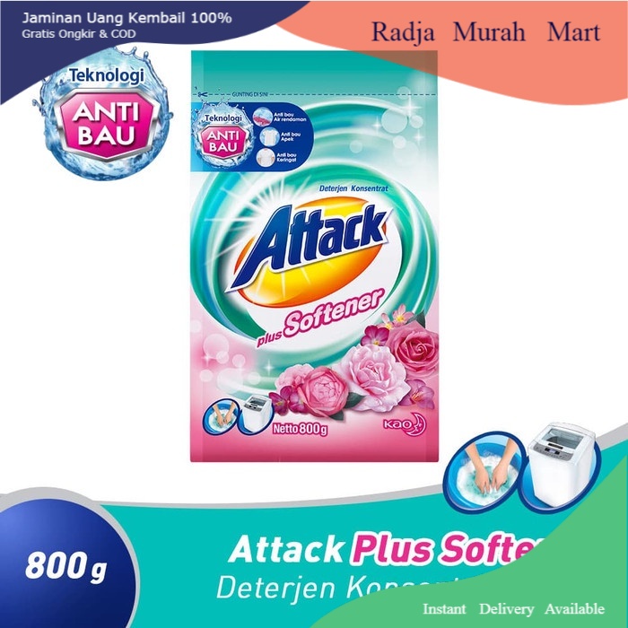 ATTACK Plus Softener 800 gr