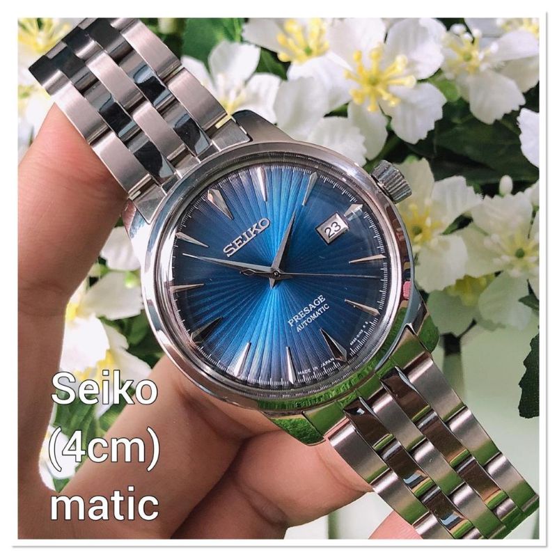 Jam Pria Merek Seiko Presage Ultimate Stainless Combi Automatic Ori BM