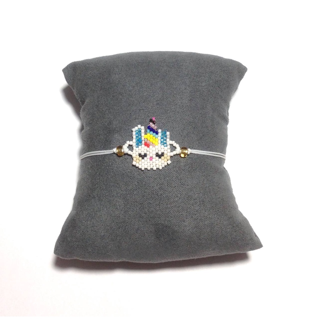 gelang tangan unicorn miyuki handmade