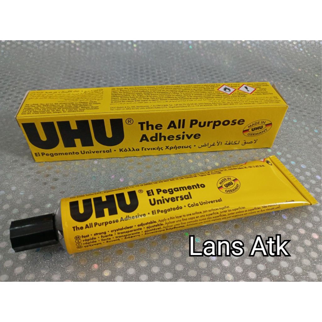 

Lem Cair UHU Besar 60 ml The All Purpose Adhesive