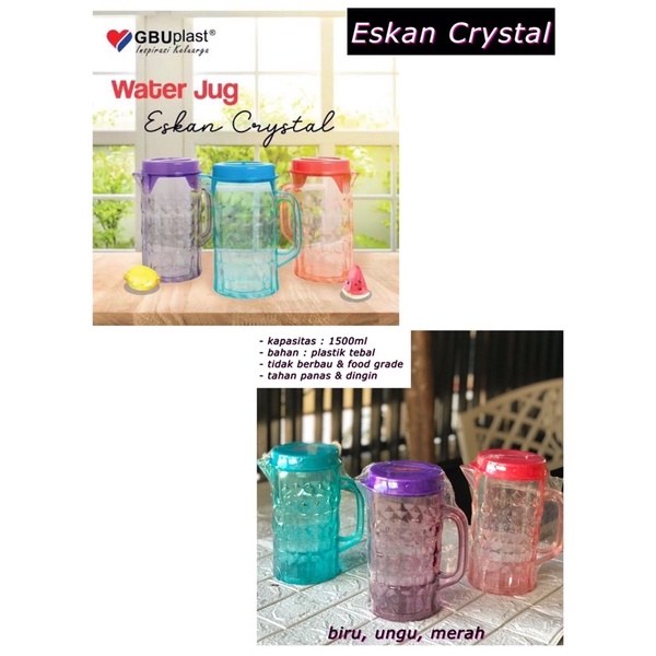 eskan kristal / teko minum