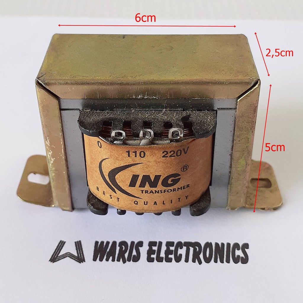 trafo 2A Ampere 0 King Non CT travo 18v