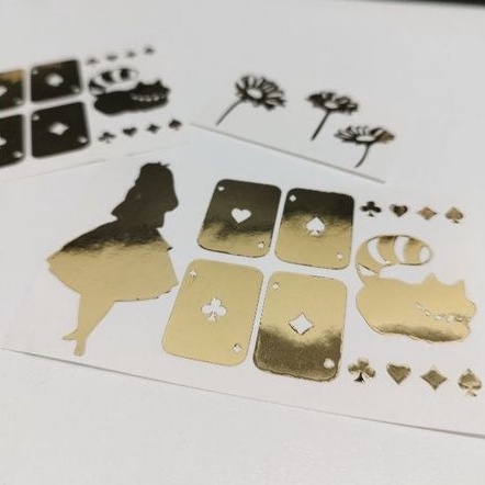 

sticker alice in wonderland