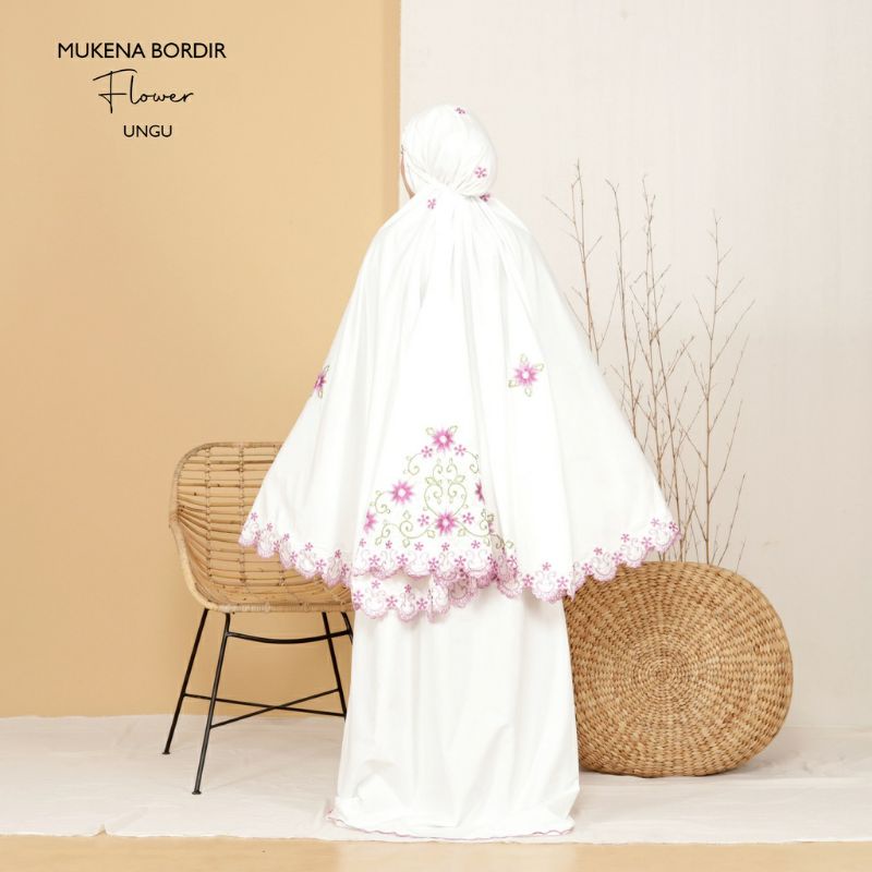 Mukena Bordir Putih
