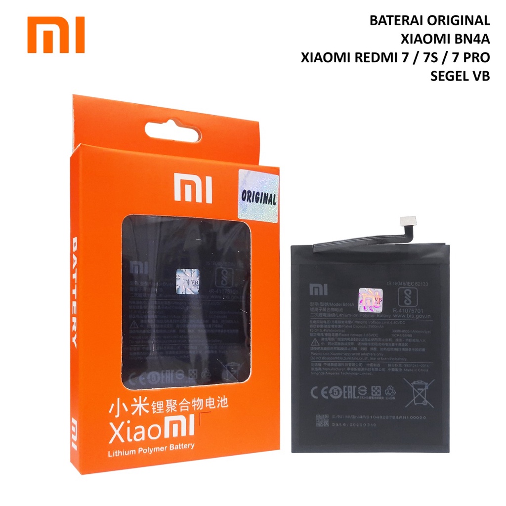 Battery Xiaomi Redmi Note 7 7 Pro 7s Baterai Xiaomi BN4A Xiaomi Redmi Note 7 BN 4A Ori 100% DISTRIBUTOR