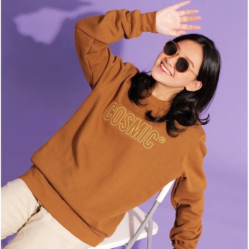 Crewneck Cosmic Neath Camel