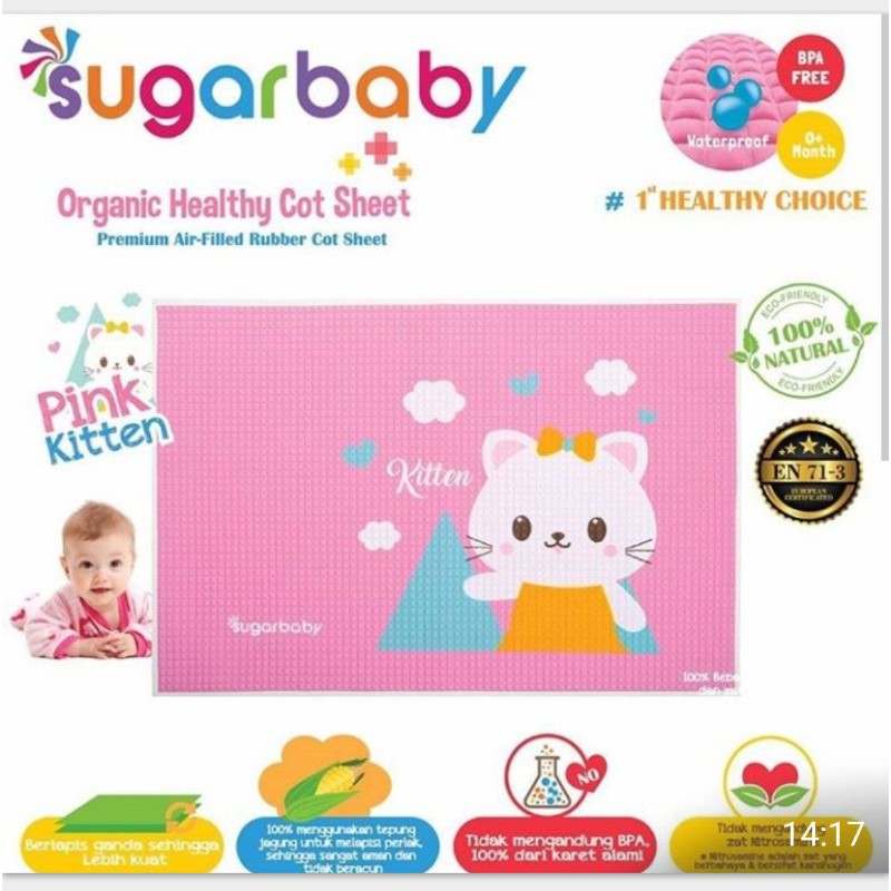 BABY COT SHEET PERLAK #BABYIMPORT