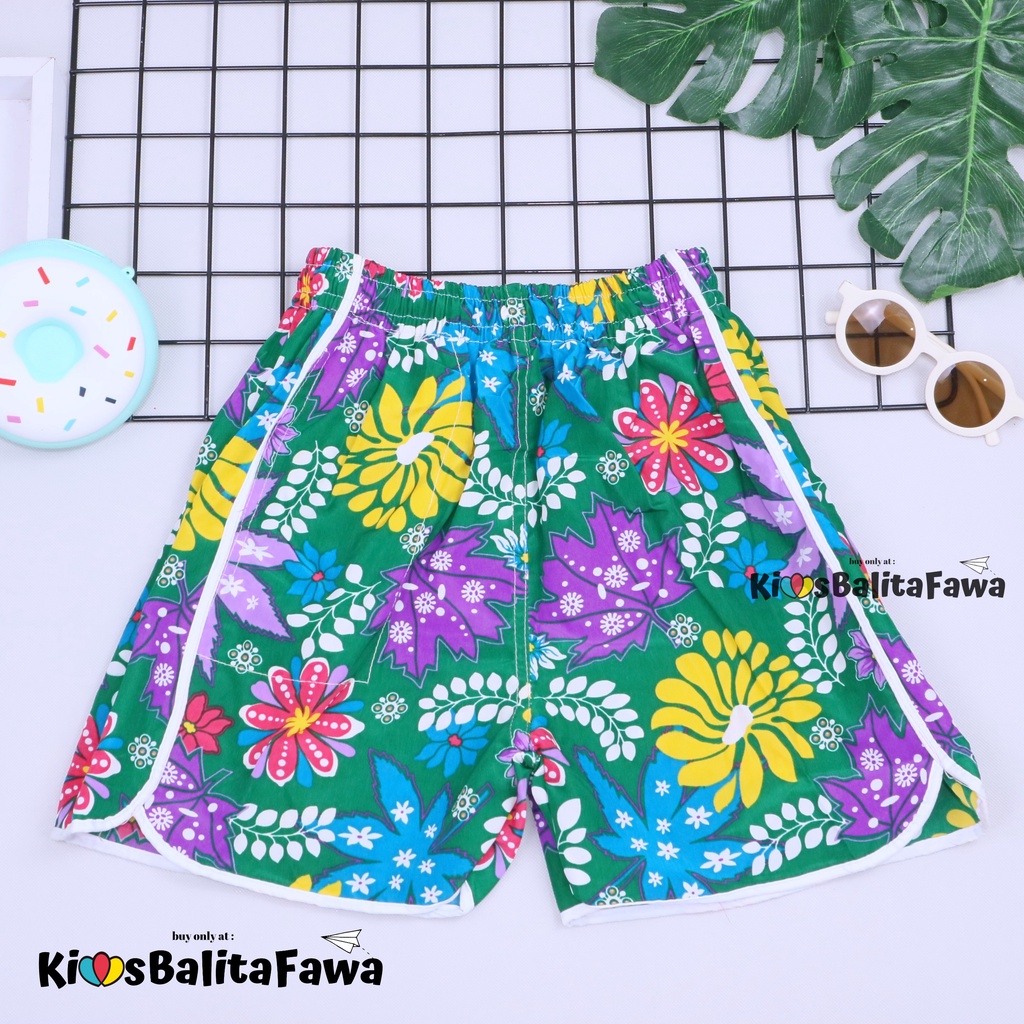 Summer Pants uk Anak Tanggung / Celana Pendek Remaja Cewek Boxer Anak Perempuan Harian Bahan Adem