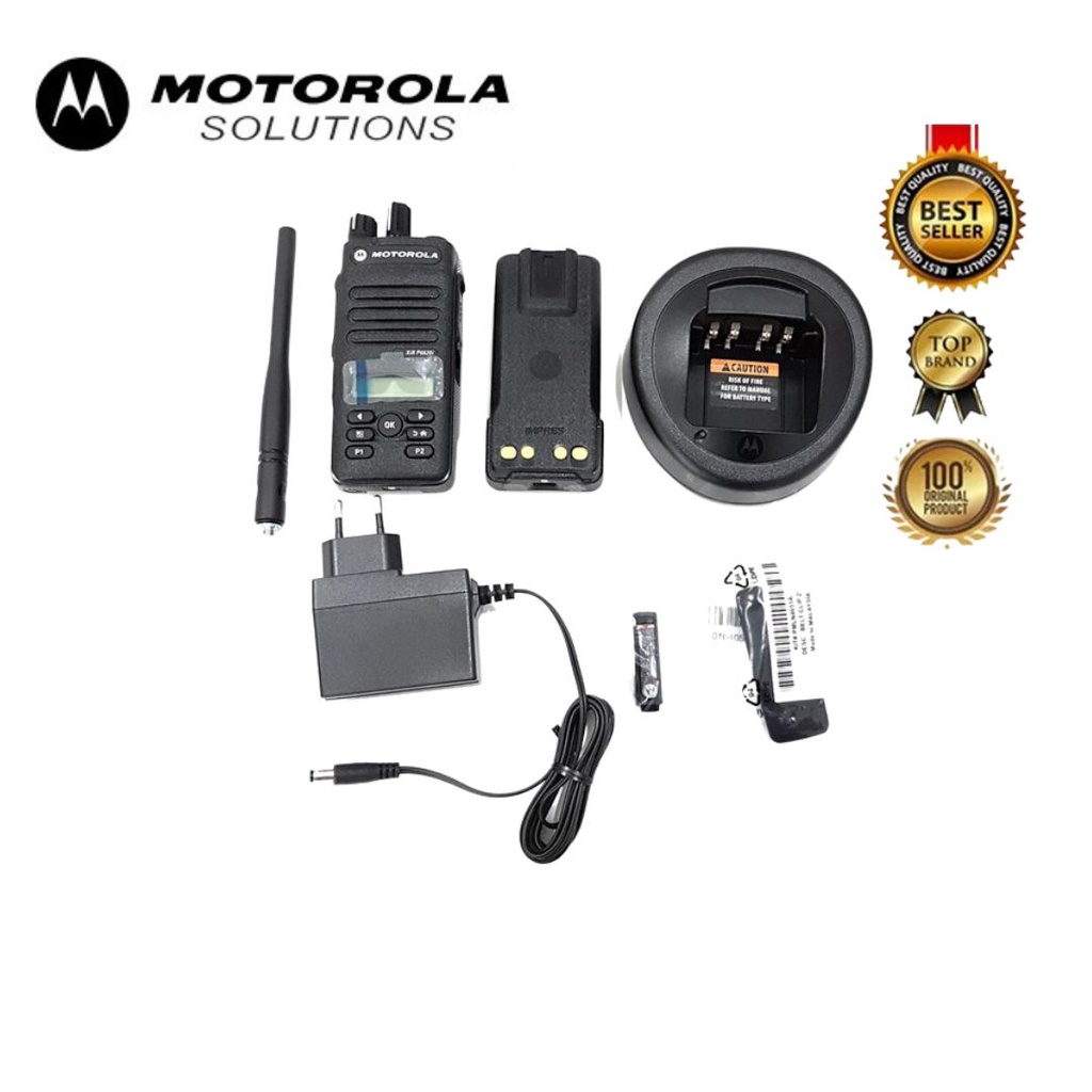 HANDYTALKY MOTOROLA MOTOTRBO XIR P6620I DIGITAL/ANALOG NEW ORIGINAL GARANSI RESMI POSTEL