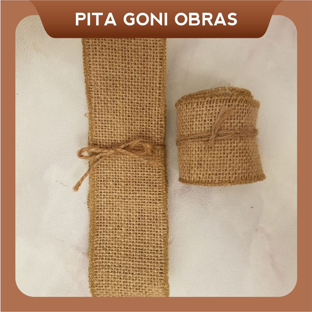 Pita Goni Polos Lebar 5cm x Panjang 100cm